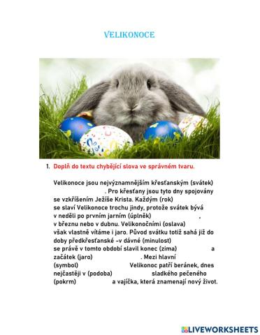 Velikonoce