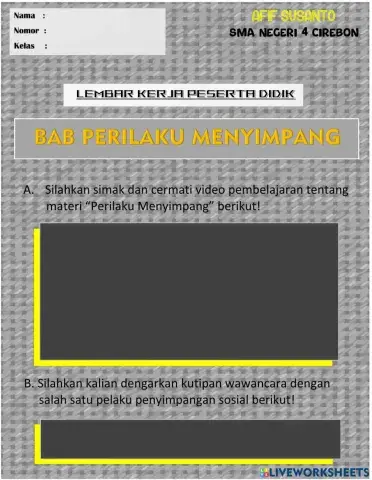 Latihan LKPD-Sosiologi