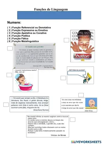 Funções da linguagem