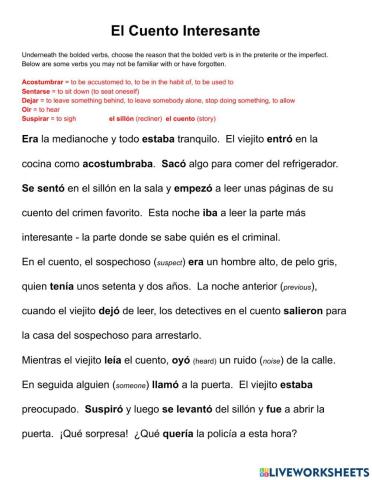 El Cuento Interesante