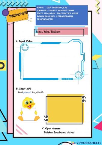Trigonometri by Liza Moreno, S. Pd