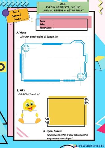 Latihan E-LKPD EVRINA SD6MP
