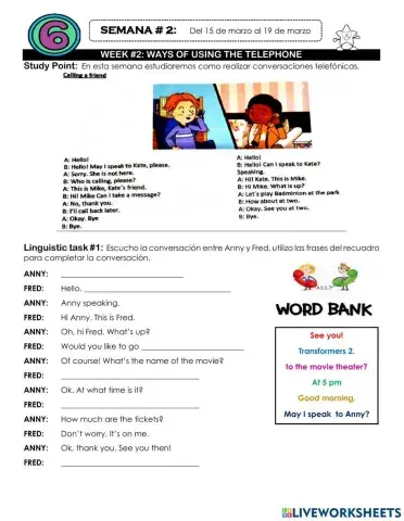 Semana 2 Guía Marzo Sexto grado