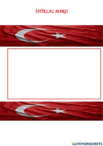 İstiklal Marşı (Şiir)