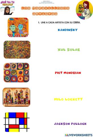 Los Artistas y sus Obras