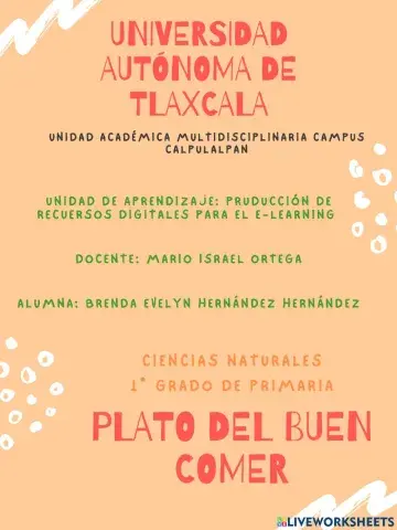 Plato del buen comer