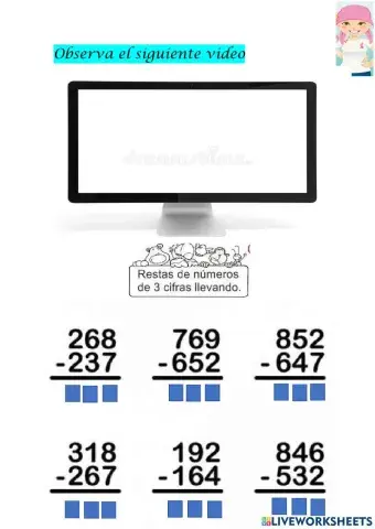 Restas pidiendo prestado