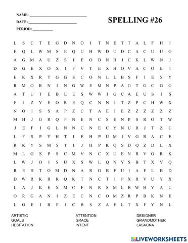 Word search -26