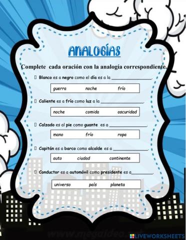 Analogías