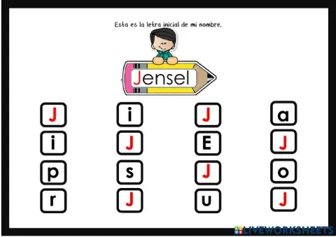 Nombre Jensel
