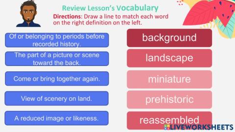 Review M3W5 Lesson's Vocabulary 5th