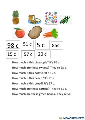 Food topic revision