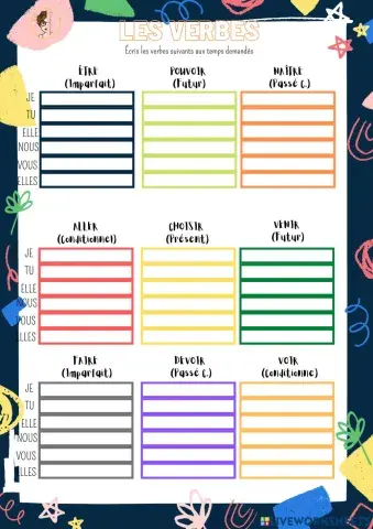 Conjugaison des verbes