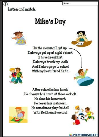 Mike's day
