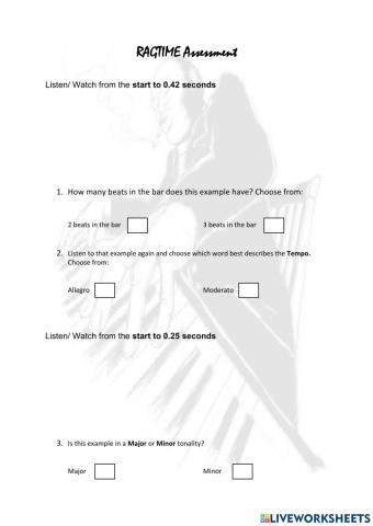 Ragtime SWAY Assessment