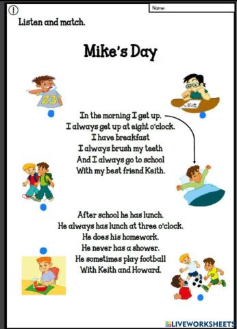 Mike's day