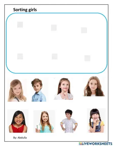 Sorting girls
