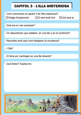 L'illa misteriosa- capítol 3