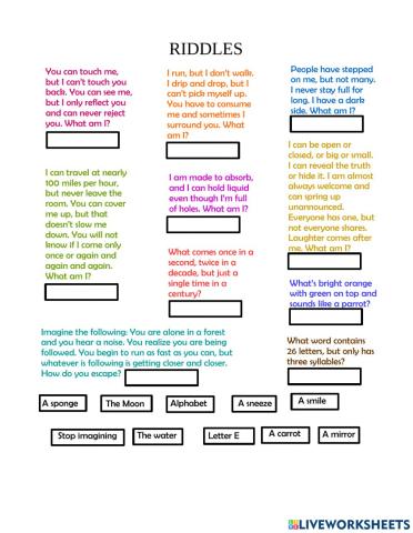 Riddles