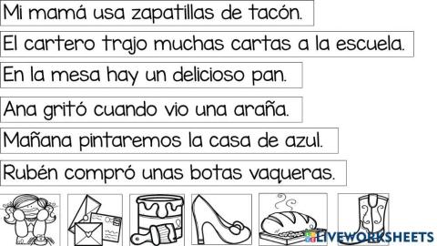 Lectura de enunciados