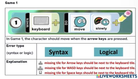 Testing Activity 6 Game1