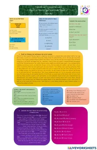 Pre  Saber 11 test -2