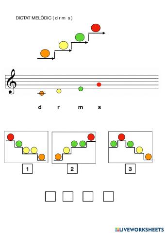Dictat melòdic (3er 3)