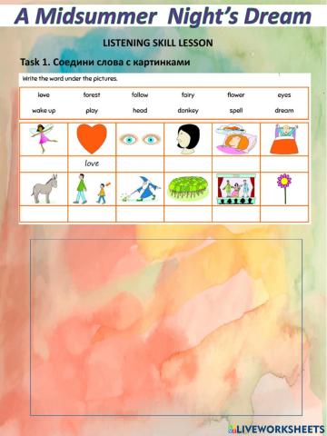 A Midsummer Night's dream