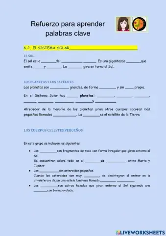 6.2 el sistema solar