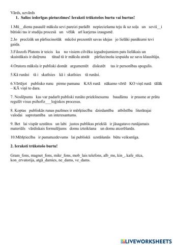 Gatavojos publiskajai runai