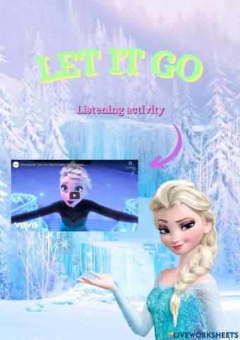 Let it go - Frozen