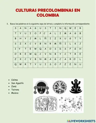 Culturas precolombinas en colombia
