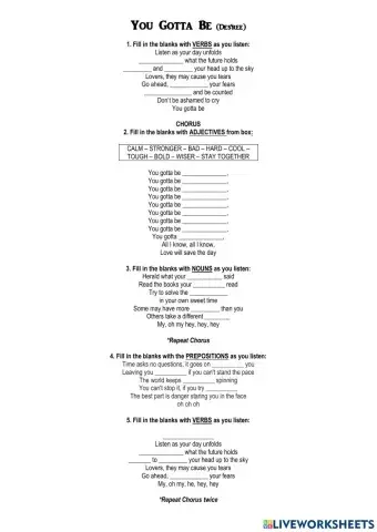 You Gotta Be (Des'ree)