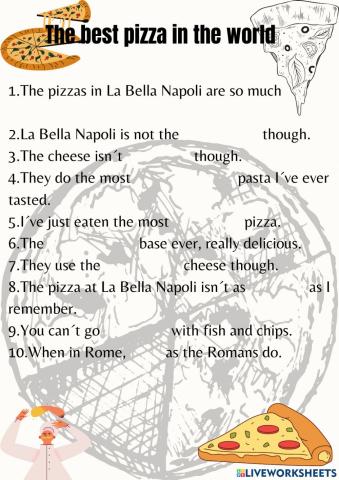 The best pizza in the world