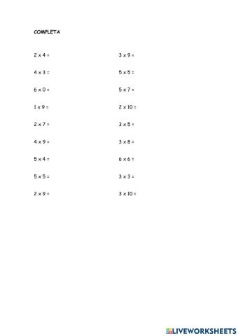 Repàs multiplicacions