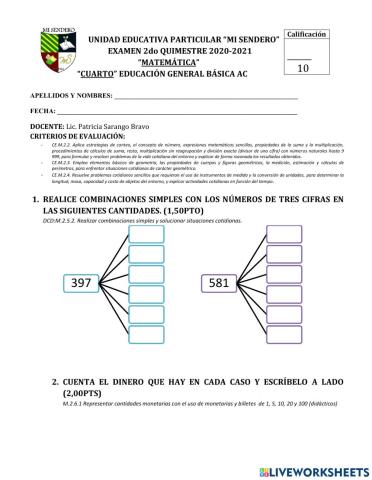 Matematica AC QUIMESTRAL 2