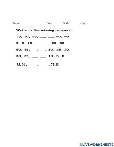 Grade 6 maths revision