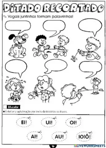 Encontros vocálicos