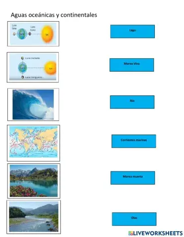 Aguas océanicas y continentales