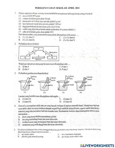 Persiapan US April 2021