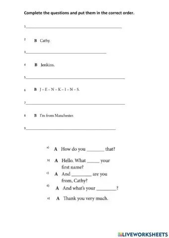 Personal Information