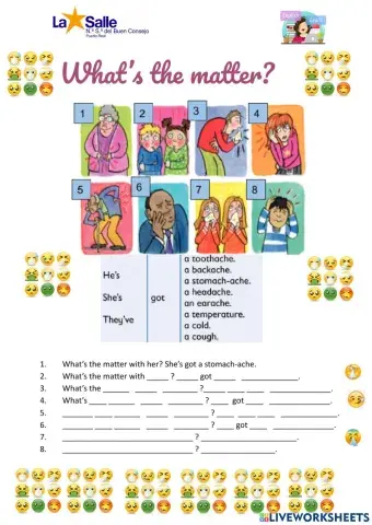 What's the matter with her-him-them?