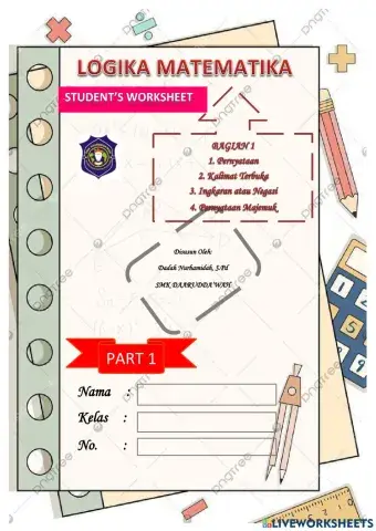 E-LKPD Logika Matematika