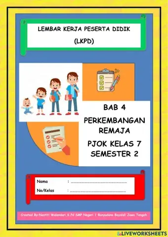 Lkpd perkembangan remaja