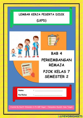 Lkpd perkembangan remaja