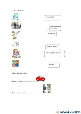 Activités quotidiennes