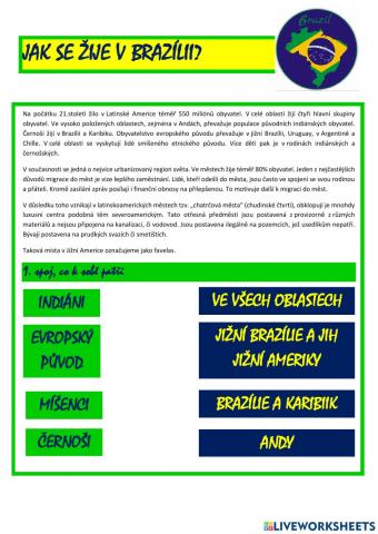 Favelas jižní amerika