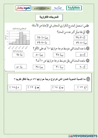 المدرج التكراري