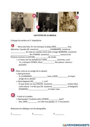 Las fotos de la abuela