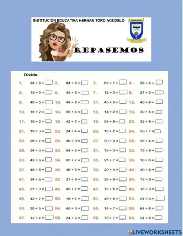 Repaso de divisiones